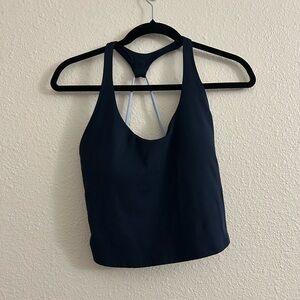 Gilly Hicks Navy Blue Sports Bra